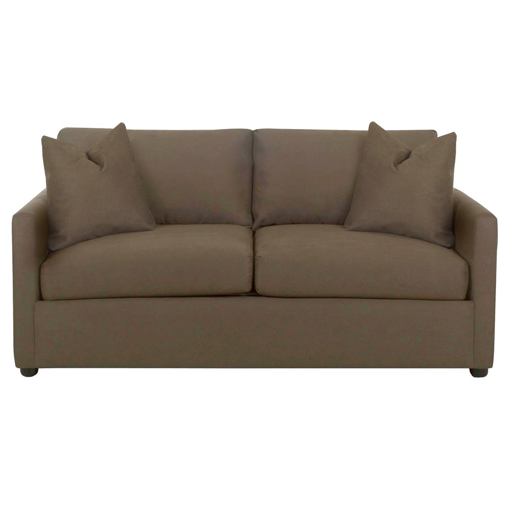 Klaussner Jacobs Casual Upholstered Stationary Sofa Darvin Furniture Sofas