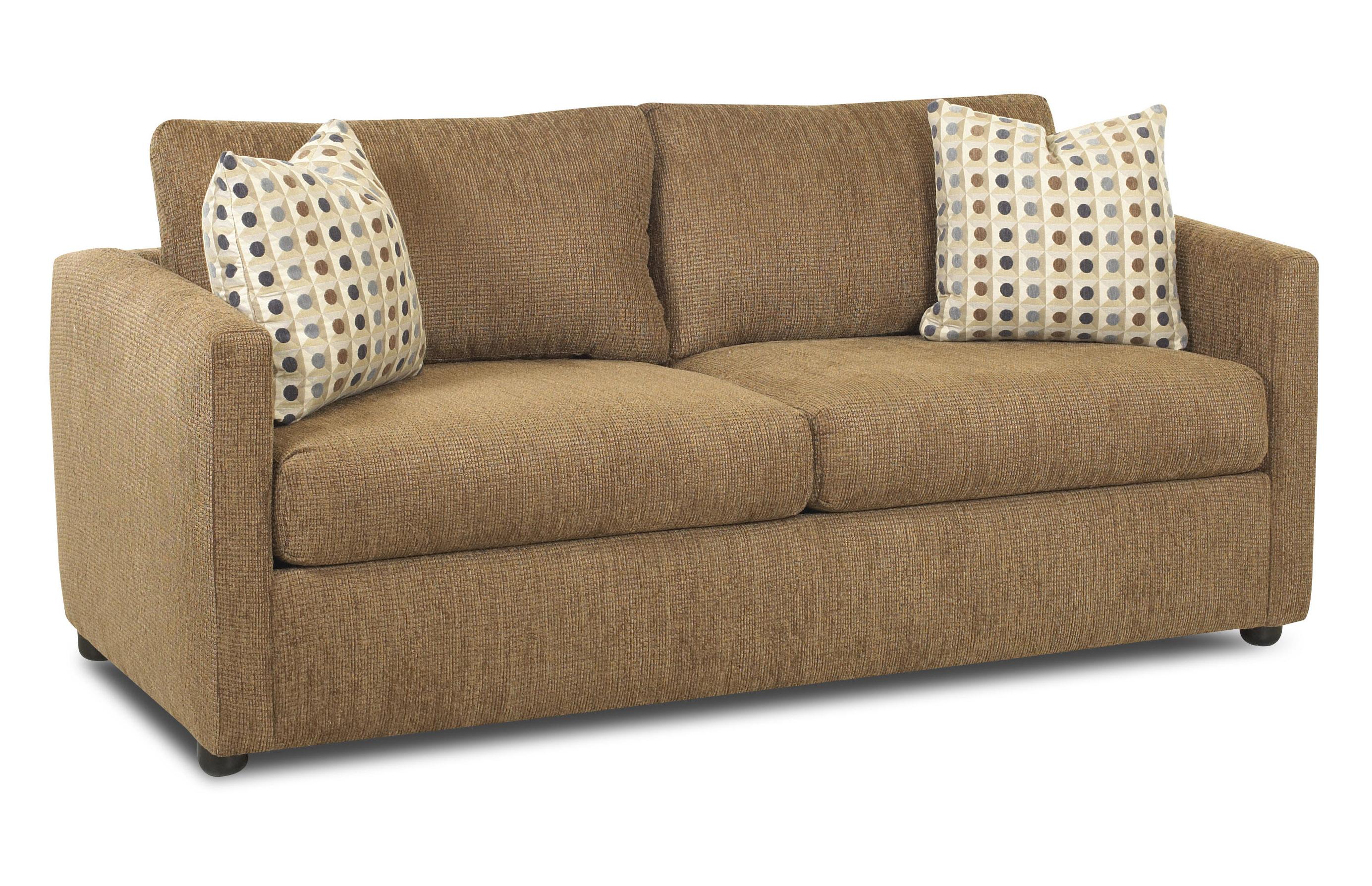 Klaussner Jacobs Casual Upholstered Stationary Sofa Darvin Furniture