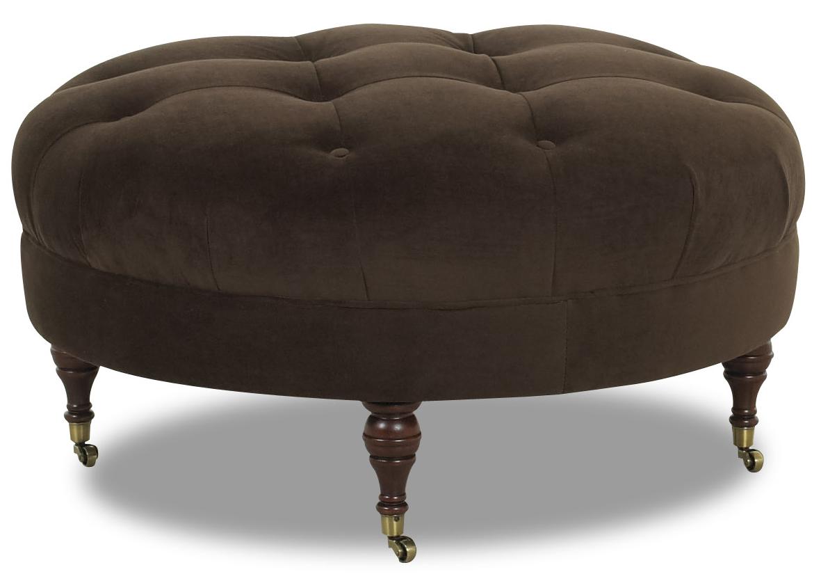 Klaussner Janelle Elegant Queens Ottoman Furniture Barn Ottomans