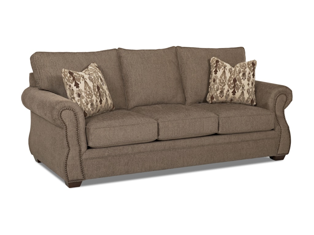 Klaussner JasperTraditional Queen Inner Spring Sleeper Sofa