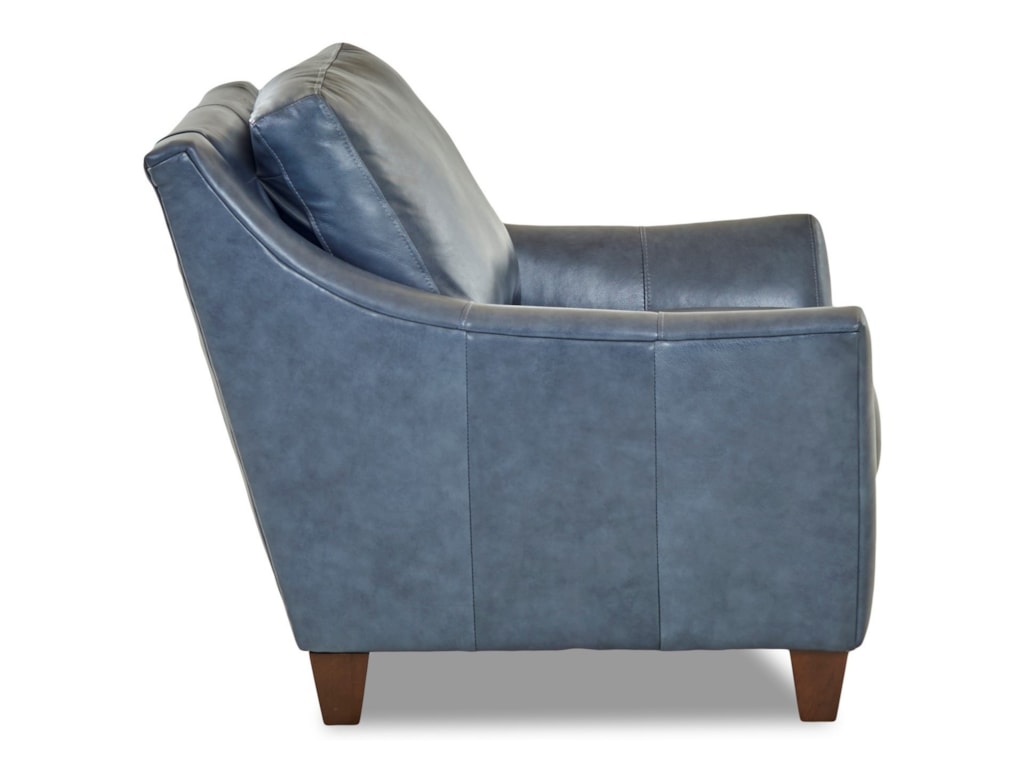 Joanna Contemporary Leather Chair By Metropia At Baer S Furniture