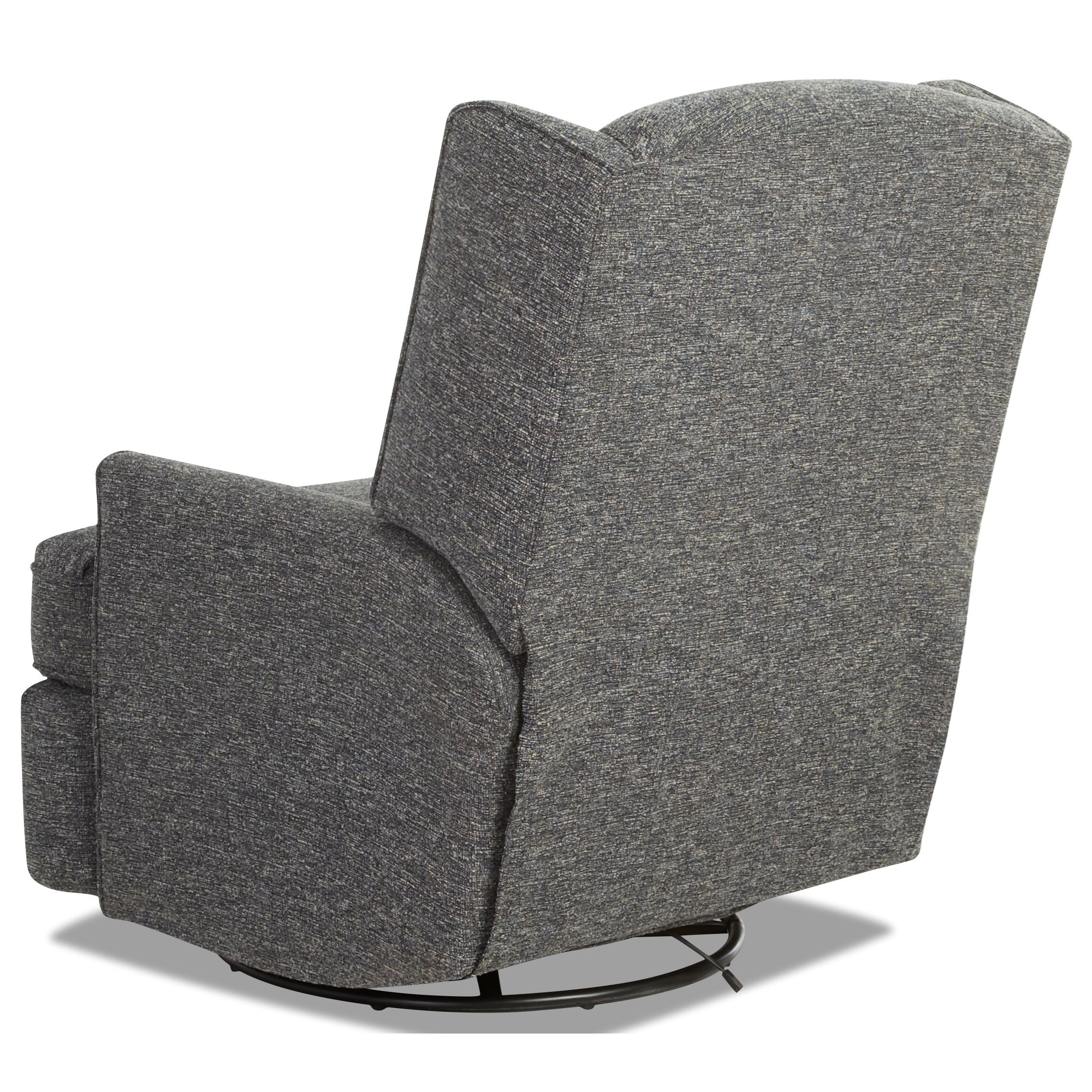 Klaussner Josephine Wing Back Power Swivel Gliding Reclining Chair