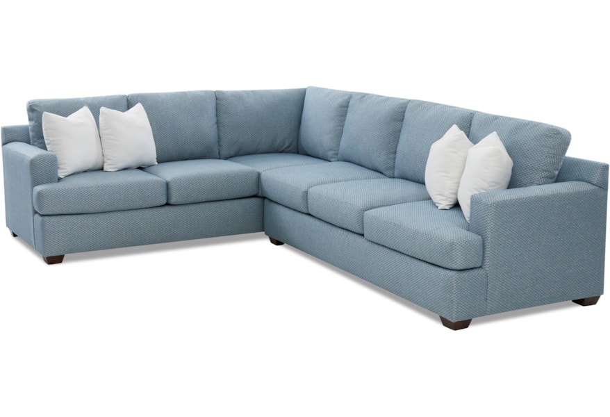 Klaussner Juniper 5 Seat Sectional Sofa With Laf Corner Klaussner Juniper 5 Seat Sectional Sofa
