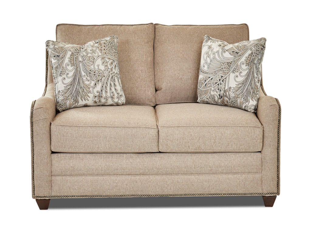 Klaussner Kyler Casual Sleeper Sofa Loveseat With Air Dream Mattress Klaussner Kylersleeper Sofa Loveseat W Air Dream Mattress