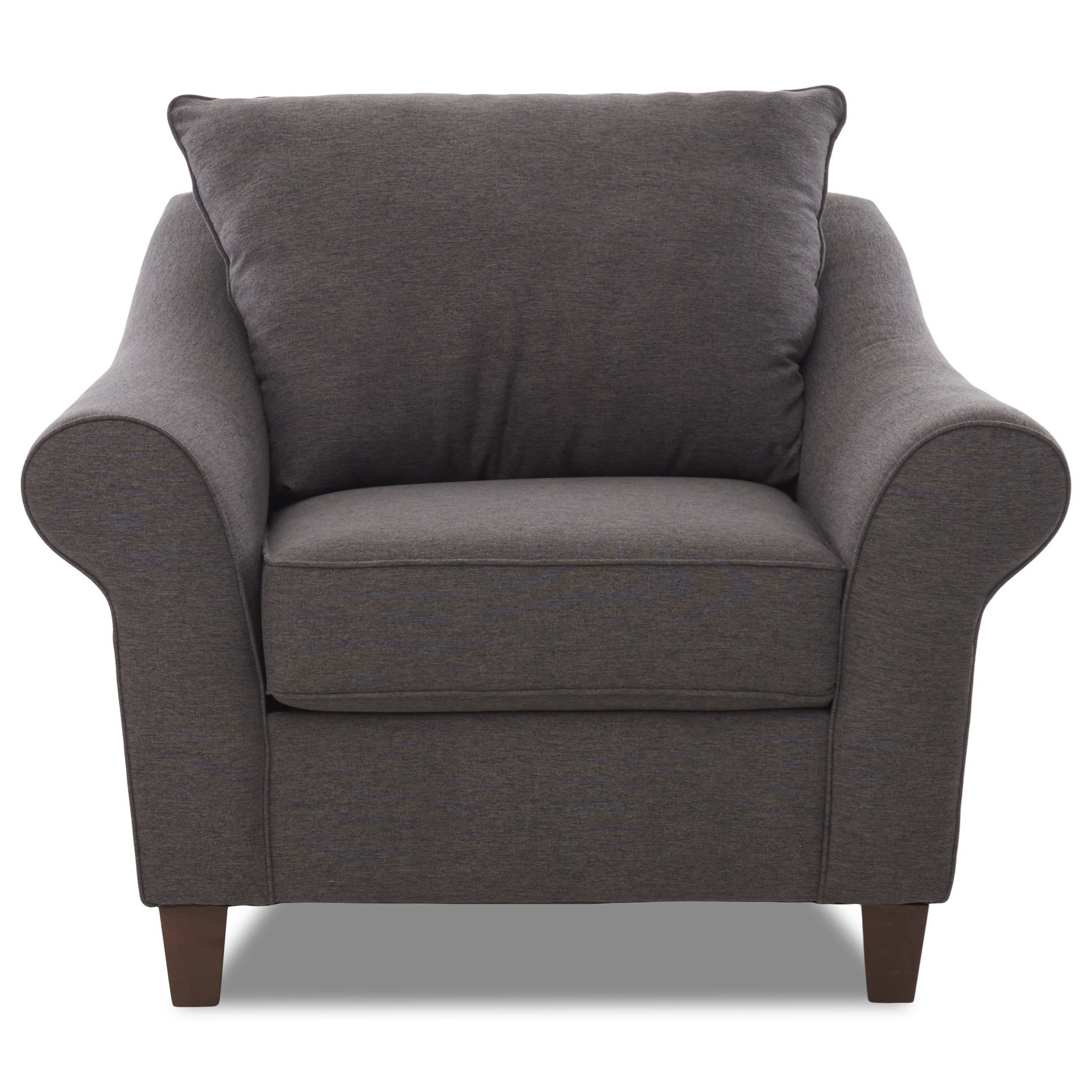 Klaussner Keller Contemporary Chair Johnny Janosik Upholstered