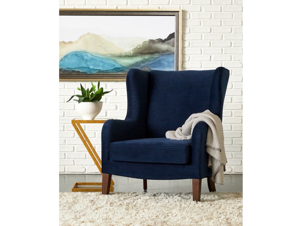 Klaussner Chairs And Accents Polo Accent Wing Chair Royal Furniture Wing Chairs Klaussner Chairs And Accents Polo Accent Wing Chair Royal Furniture Wing Chairs