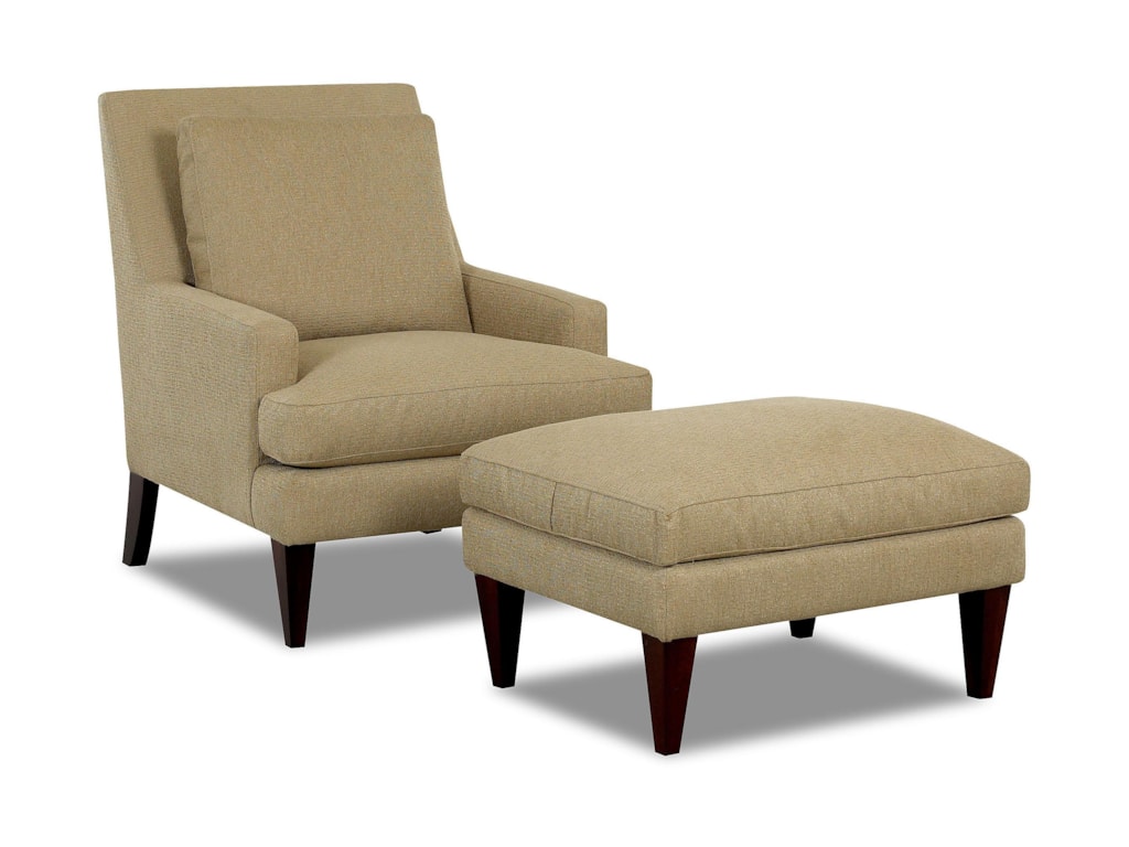 Klaussner Chairs and AccentsTownsend Chair and Ottoman Set