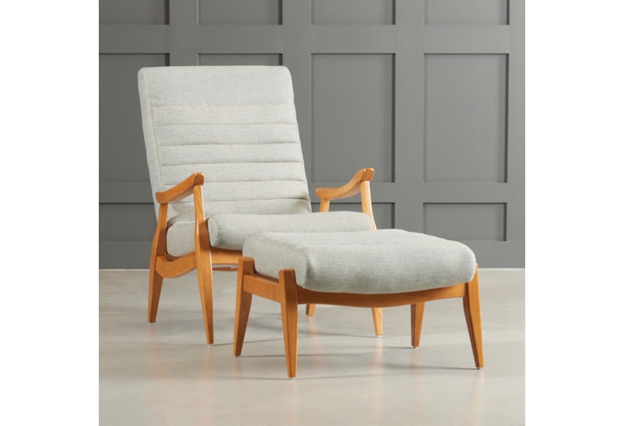 Metropia Chairs And Accents Hans Mid Century Modern Ottoman With Scandinavian Style Exposed Wood Ruby Gordon Home Exposed Wood Chairs Metropia Chairs And Accents Hans Mid Century Modern Ottoman With Scandinavian Style Exposed Wood Ruby Gordon Home Exposed Wood Chairs