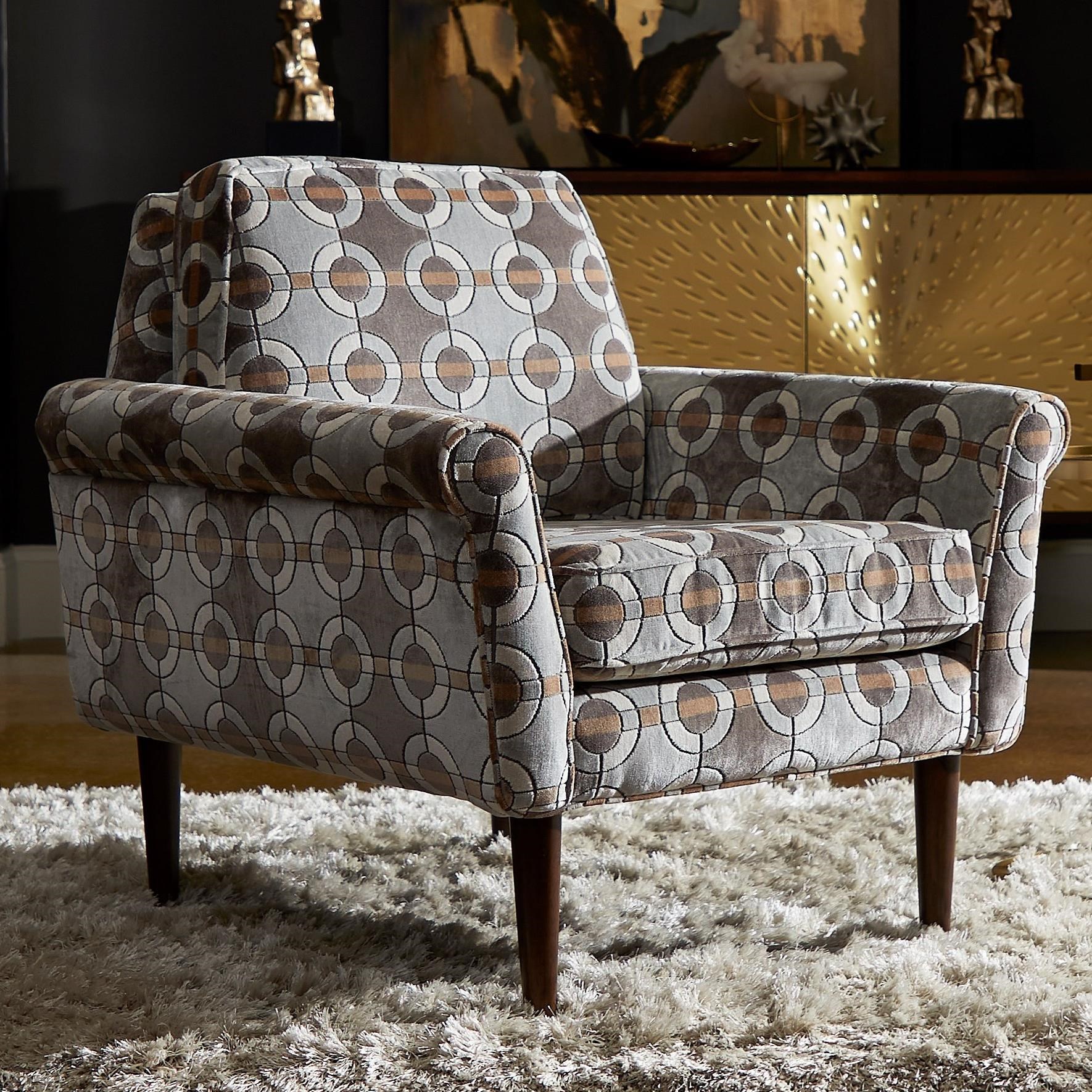 Klaussner Chairs And Accents K3800 Oc Knox Chair With Loose Pillow