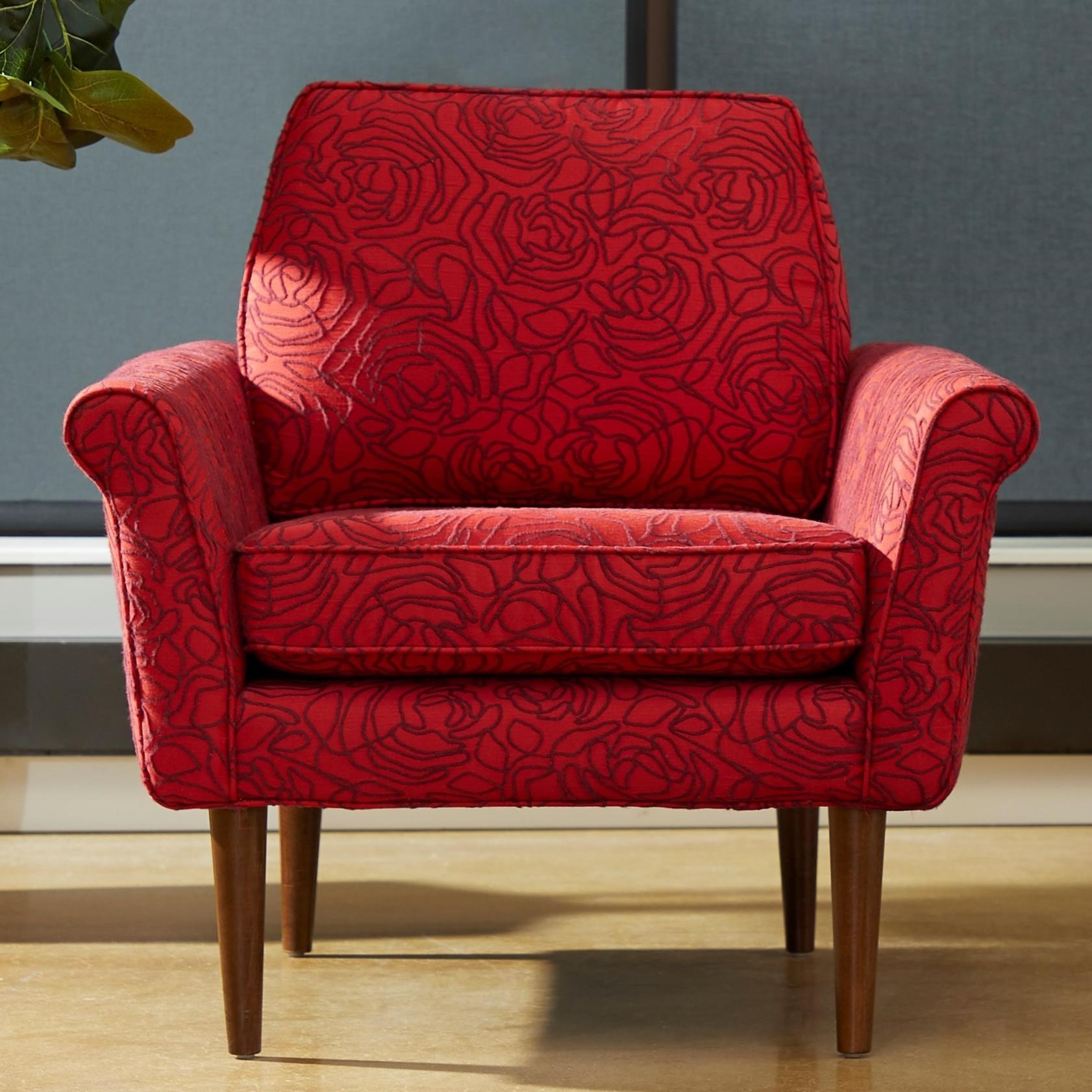 Klaussner Chairs And Accents K3800 Oc Knox Chair With Loose Pillow