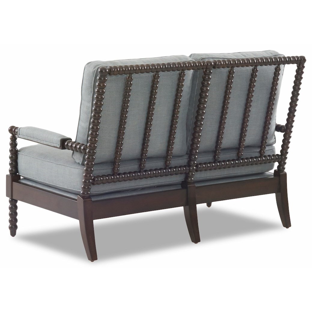 Klaussner Chairs And Accents K570 Ls Rocco Settee With Spool