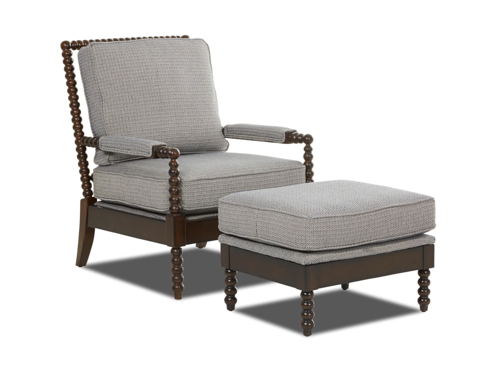 Klaussner Chairs and AccentsRocco Ottoman