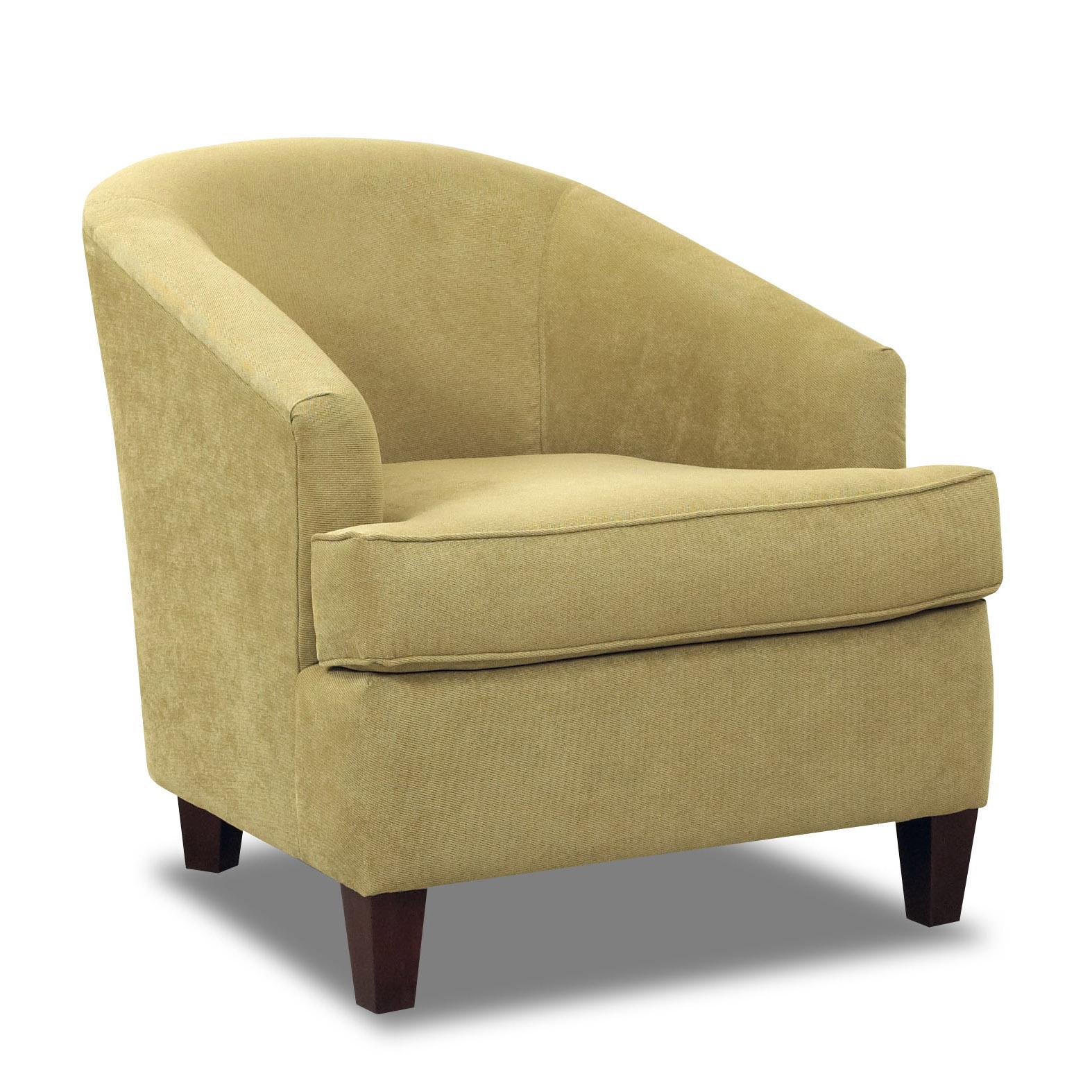 Klaussner Chairs And Accents Devon Accent Chair H L Stephens Upholstered Chairs