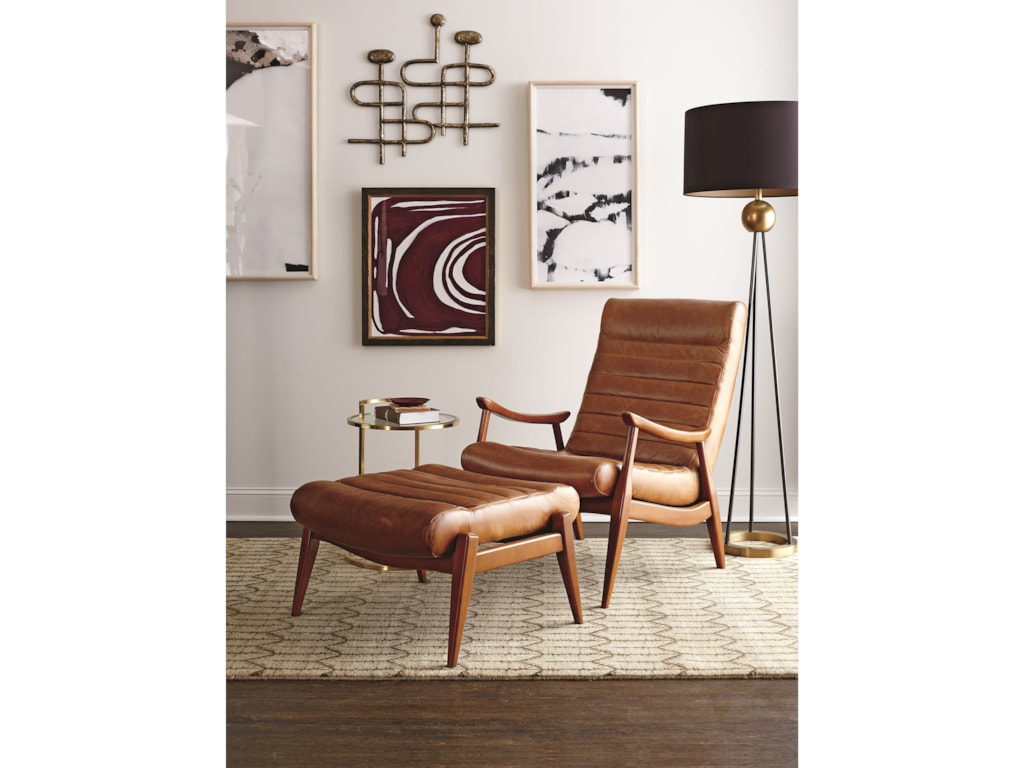 Klaussner Chairs And Accents Hans Mid Century Modern Chair