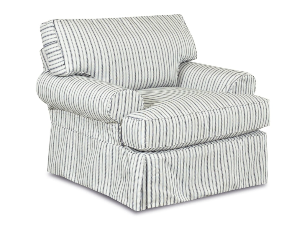 Klaussner LahoyaChair with Blend Down Cushions