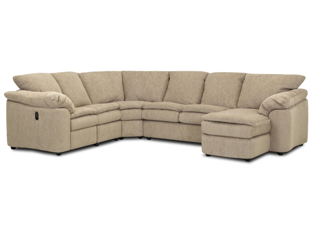 Klaussner Legacy Dual Reclining Left Arm Loveseat Sleeper And Right Legacy Dual Reclining Left Arm Loveseat Sleeper And Right Chaise Sectional By Klaussner