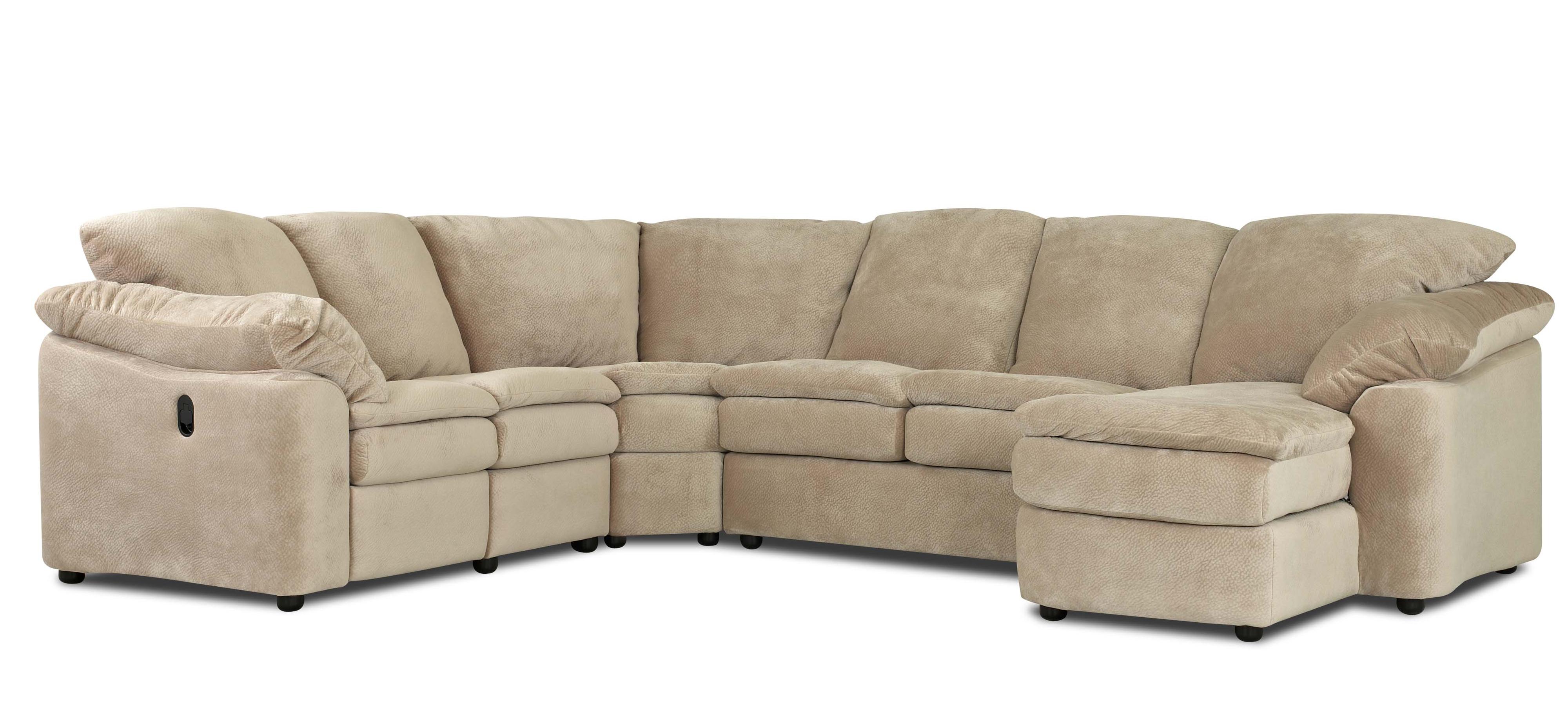 Klaussner Legacy Dual Reclining Left Arm Loveseat Sleeper And