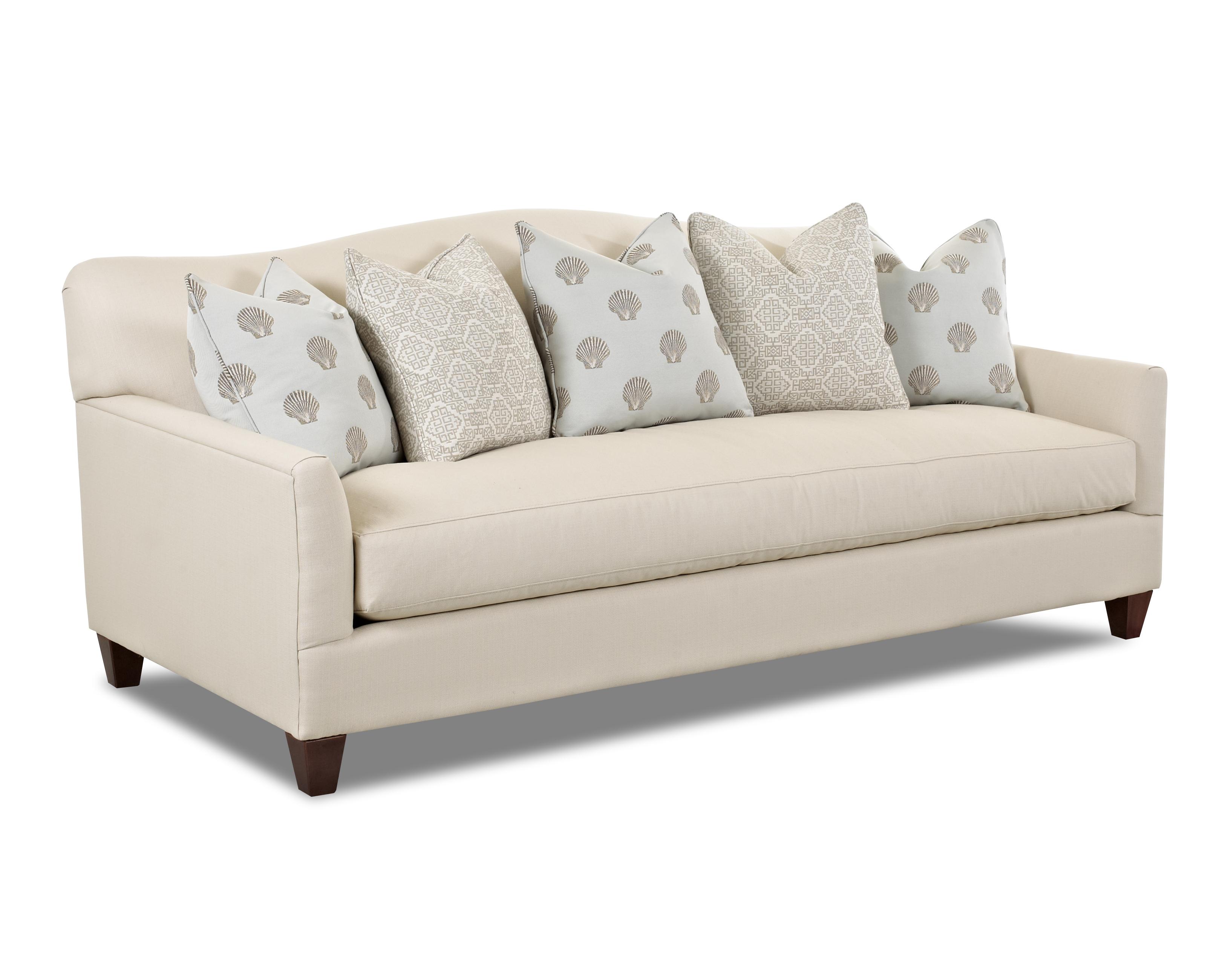 one cushion sofas by broyhill