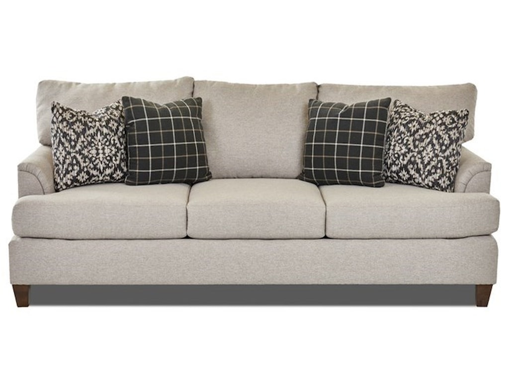 Lisa Transitional Customizable Sofa With Flared Arms By Simple Elegance At Rotmans