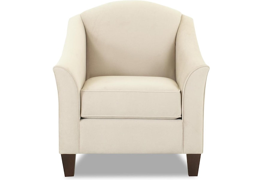 Klaussner Lucy K1400 Oc Occasional Chair Northeast Factory Direct Upholstered Chairs