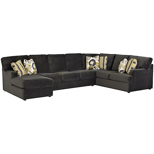 Klaussner Maclin K91500 Sectional Sofa With Left Side Chaise Klaussner Maclin K91500 Sectional Sofa With Left Side Chaise