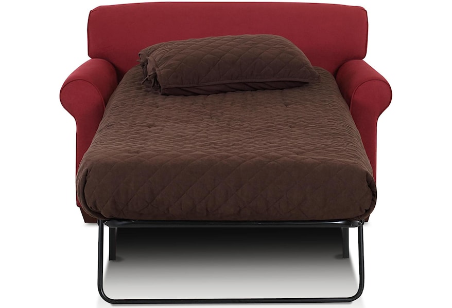 Klaussner Mayhew 97900 Icsl Sleeper Chair With Accent Pillows