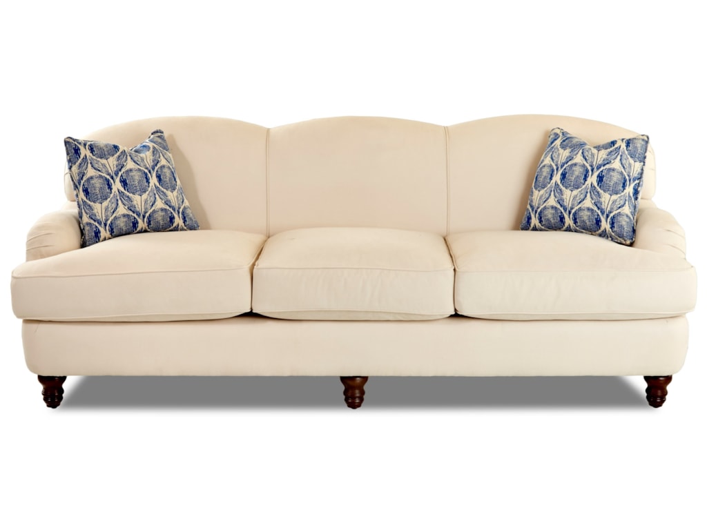 Memphis Traditional Camelback Sofa By Klaussner At Suburban Furniture