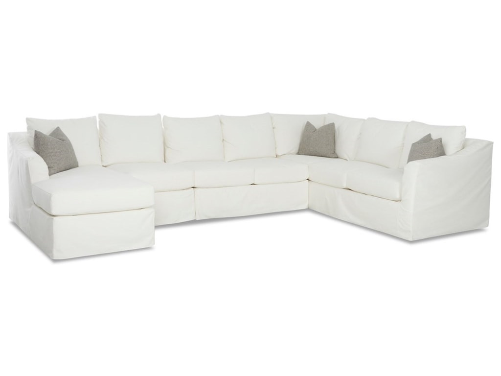 Minna 6 Seat Slipcover Sectional Sofa With Laf Chaise By Klaussner At Value City Furniture Minna 6 Seat Slipcover Sectional Sofa With Laf Chaise By Klaussner At Value City Furniture