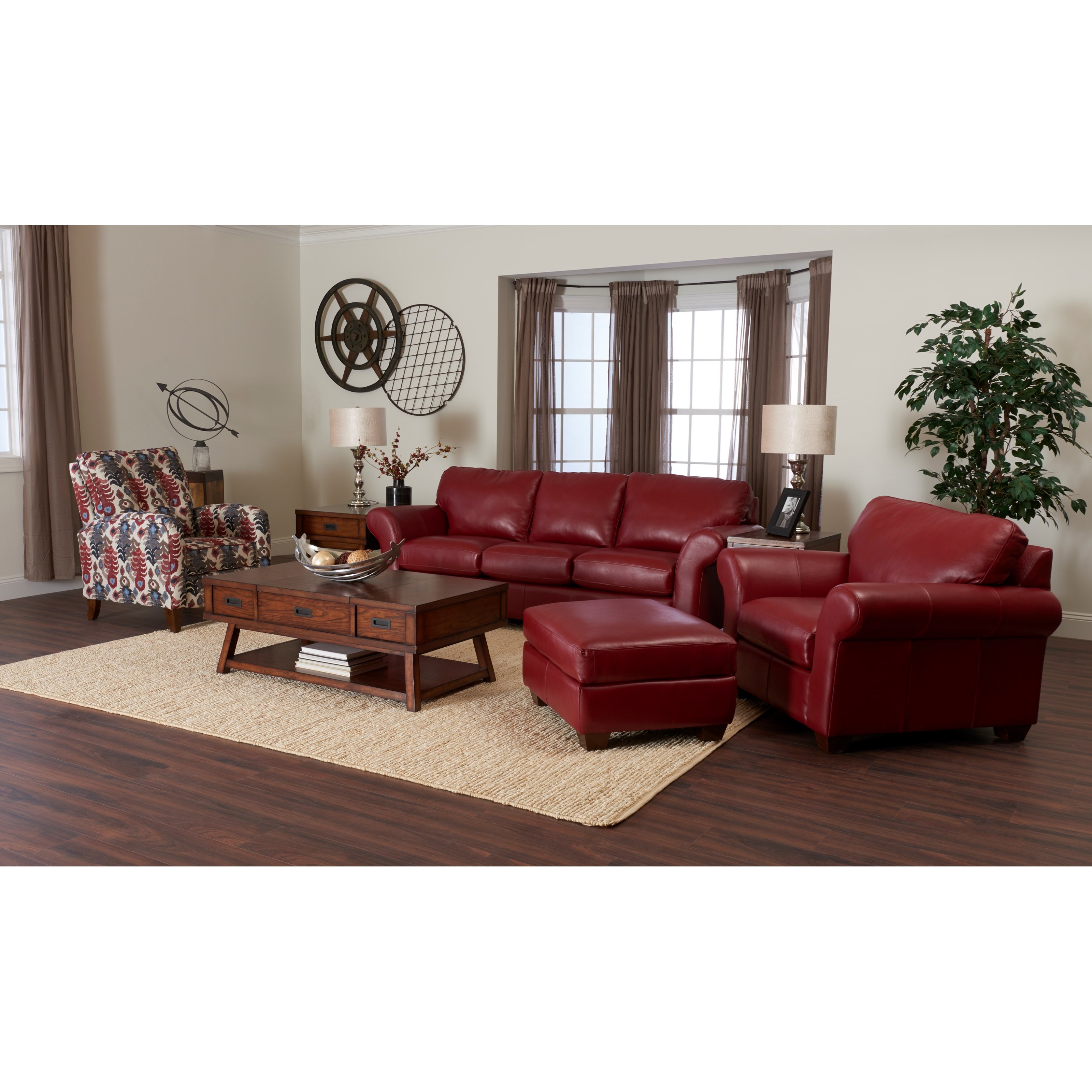 Klaussner Moorland Living Room Group Novello Home Furnishings