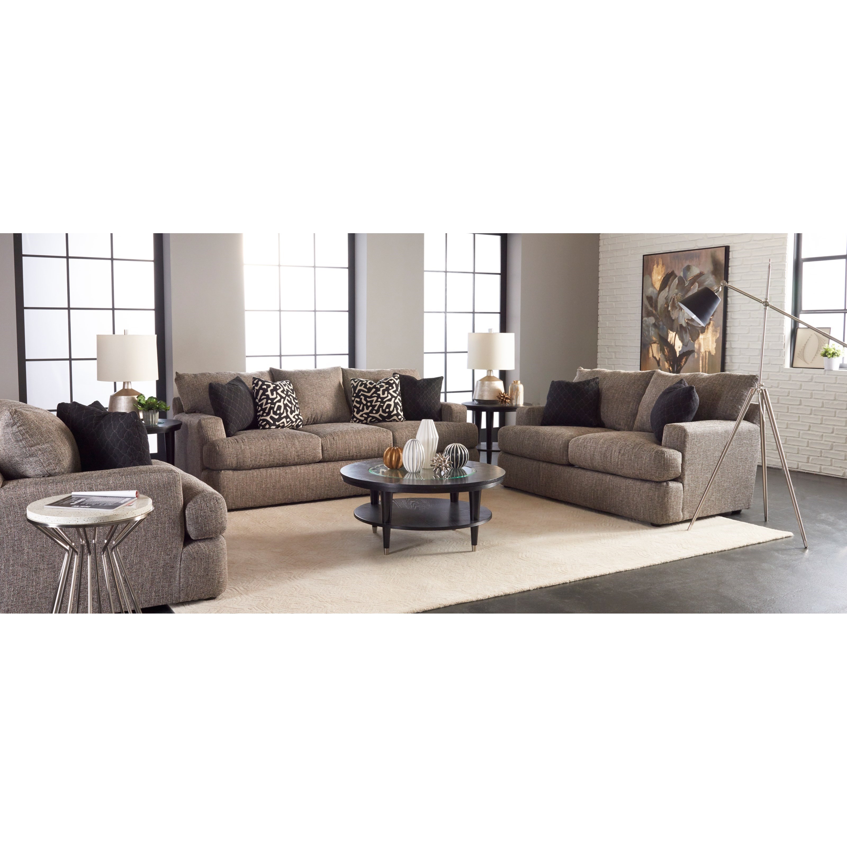 Klaussner Oliver Living Room Group Catalog Outlet Stationary