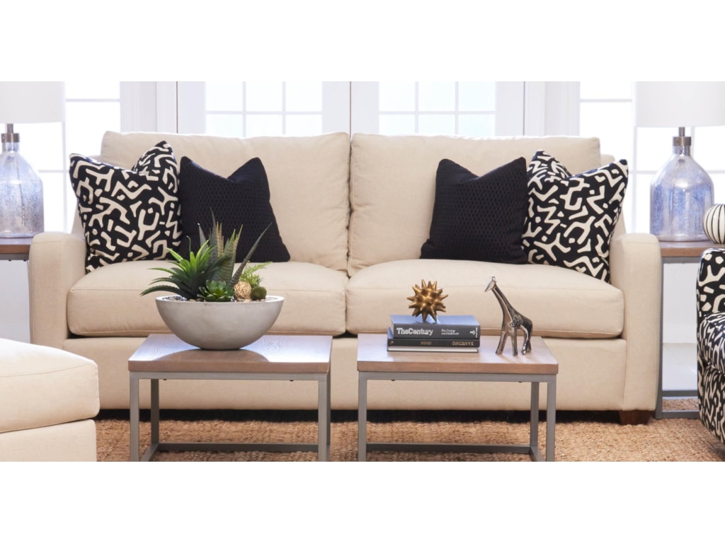 Klaussner Pandora Distinctions By Transitional Klaussner Pandora Distinctions By Transitional Stationary Sofa