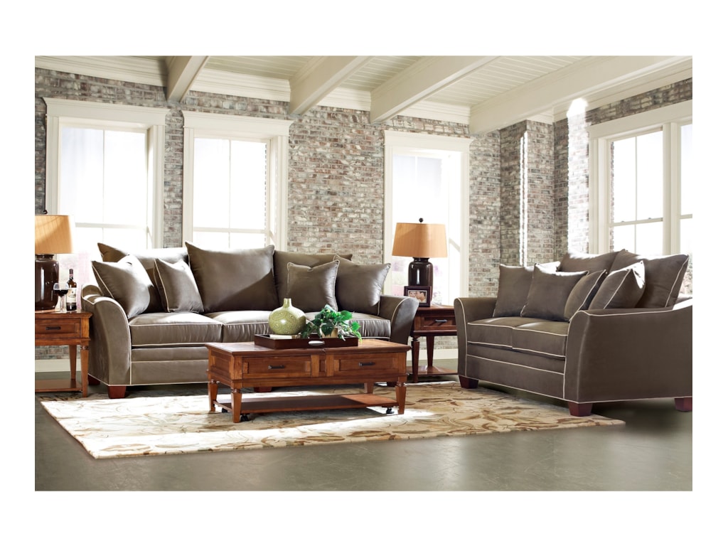 Klaussner Posen Living Room Group Value City Furniture Klaussner Posenliving Room Group