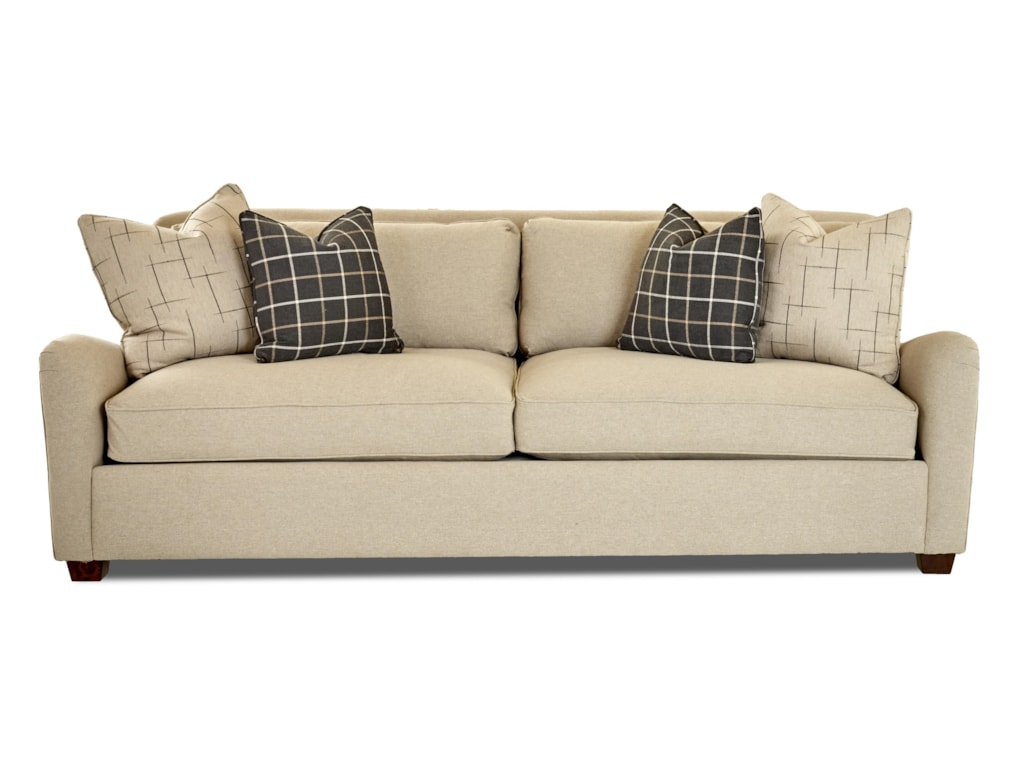 Reflection Distinctions By Klaussner Casual Sofa With Down Blend Cushions At Royal Furniture Reflection Distinctions By Klaussner Casual Sofa With Down Blend Cushions At Royal Furniture