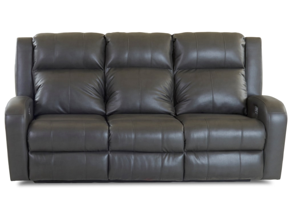 Klaussner Robinson Casual Reclining Sofa Novello Home Furnishings Klaussner Robinsonreclining Sofa
