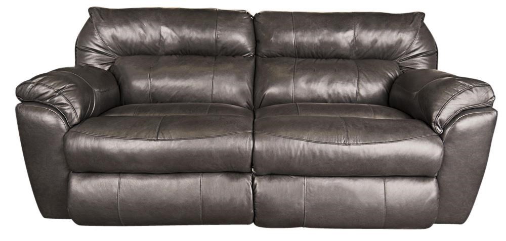 Klaussner Ronna Leather Match Power Reclining Sofa Morris Home