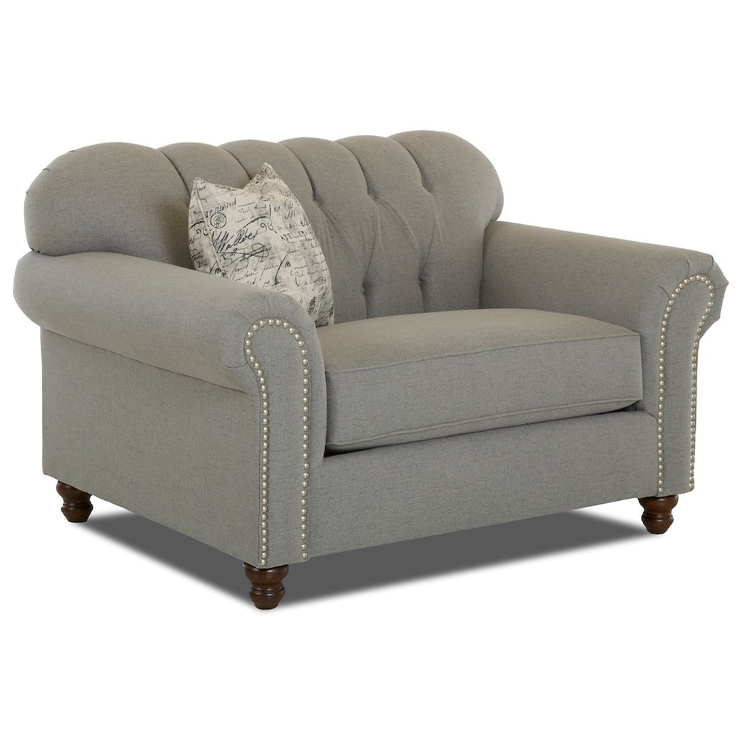 Klaussner Sinclair K13710 Bc Traditional Oversize Chair With