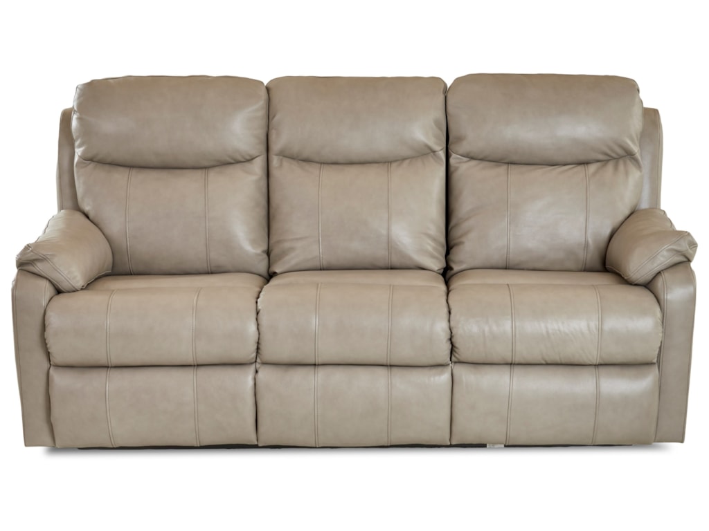 Klaussner Solitaire Casual Reclining Sofa With Usb Charging Klaussner Solitaire Reclining Sofa W Pwr Headrests