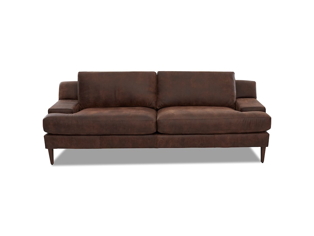 Belfort Basics Carter Mid Century Modern Sofa With Wide