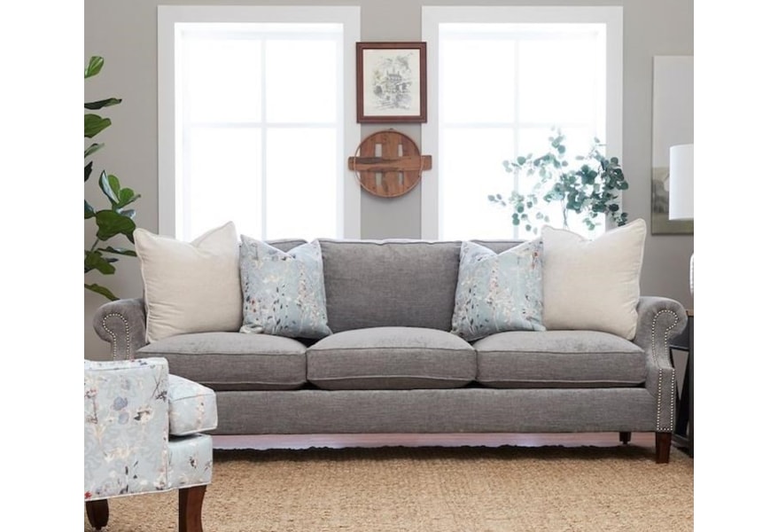 Klaussner Theron D29710 Xs Transitional 95 Inch Extra Large Sofa Catalog Outlet Sofas Klaussner Theron D29710 Xs Transitional