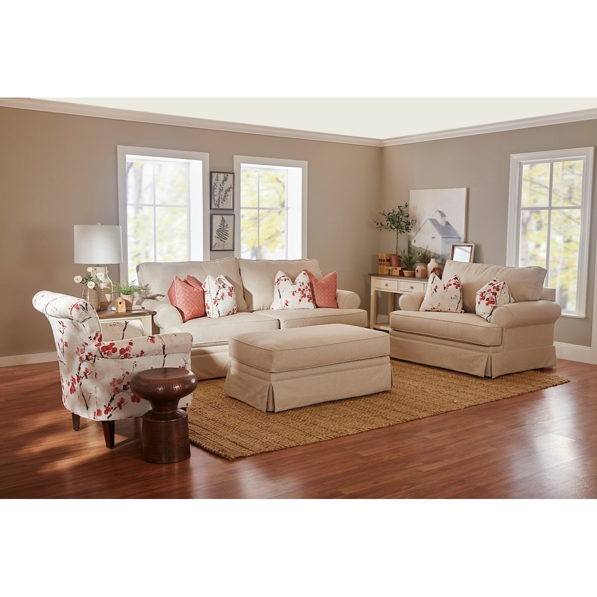 Klaussner Westerly K73600 Aqsl Casual Air Coil Queen Mattress Sofa