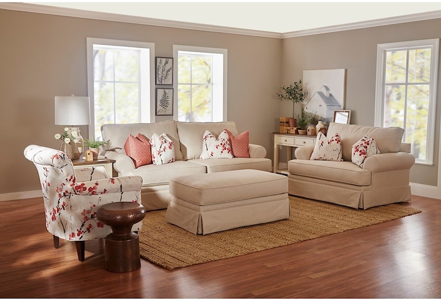 Klaussner Westerly Living Room Group | Value City Furniture 