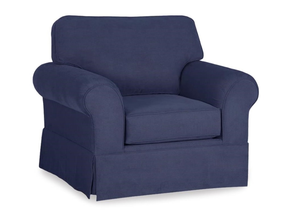 Simple Elegance AsanaSunbrella Upholstered Chair