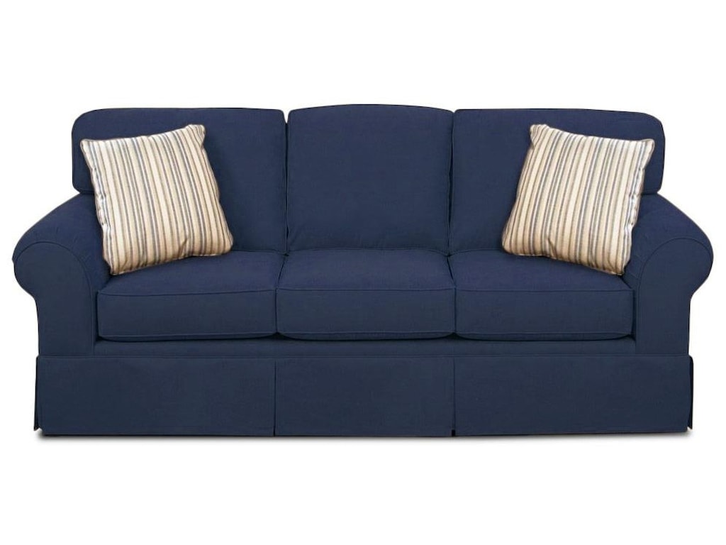 Asana Casual Skirted Sofa W Sunbrella Fabric By Simple Elegance At Rotmans