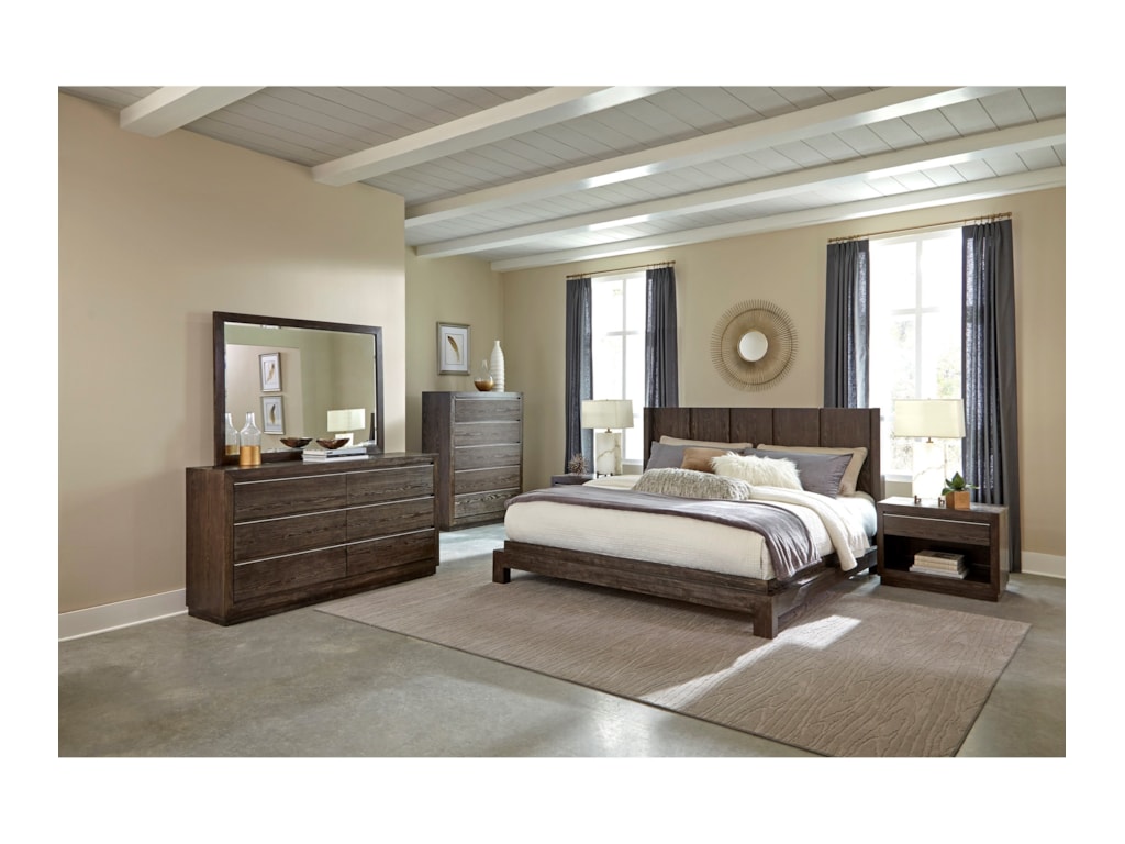 Klaussner International AustinCalifornia King Platform Bed