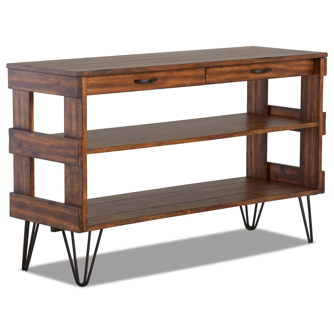 Klaussner International Paterson Industrial Sofa Table With