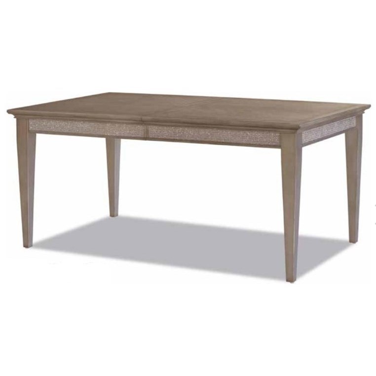 Klaussner International Sophia 941 086 Drt Glam Dining Room Table Pilgrim Furniture City Dining Tables