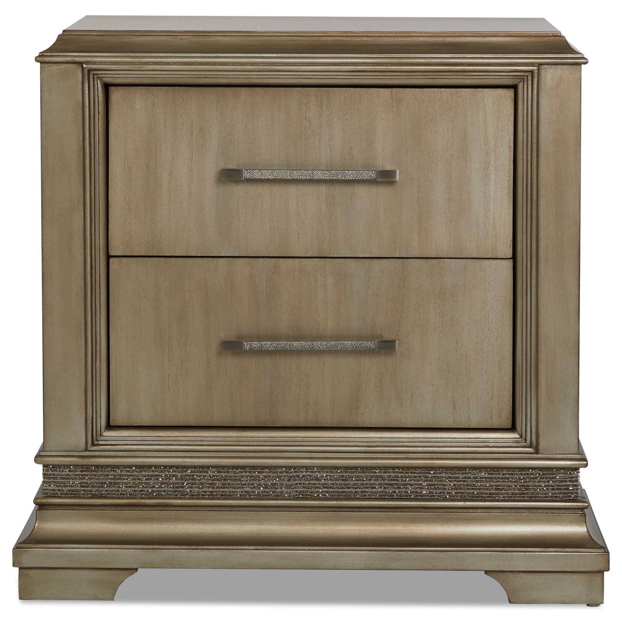 Klaussner International Sophia 941 670 Nstd Glam 2 Drawer