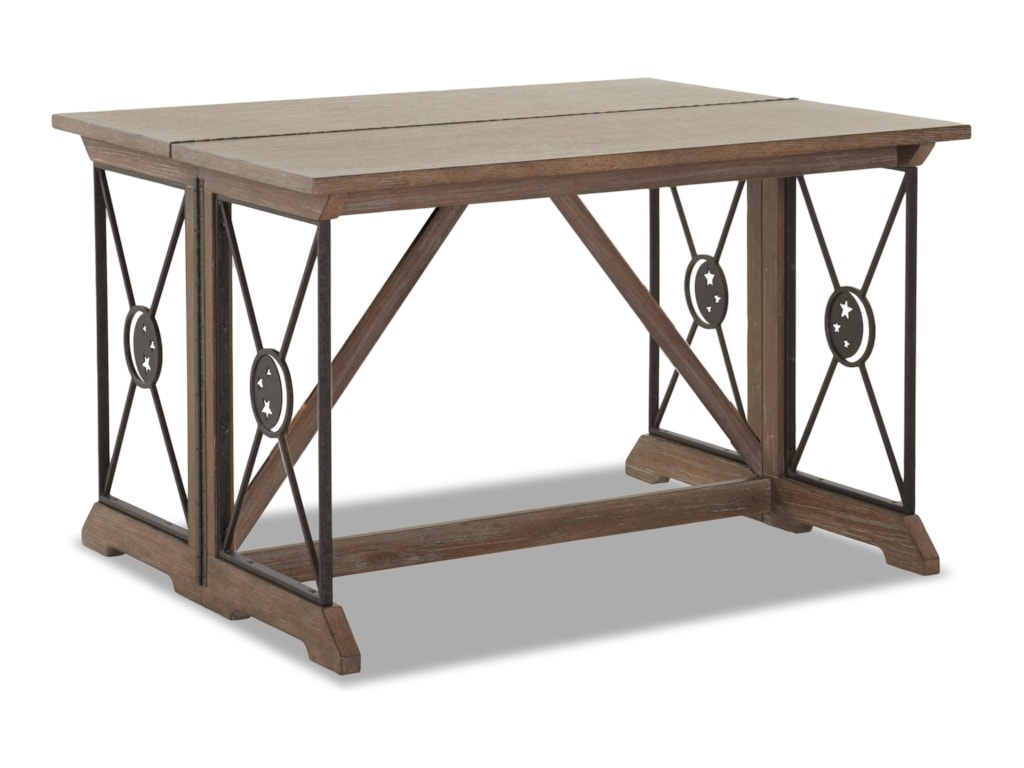 Klaussner International Waxing Poetic Gathered Universe Gate Leg Waxing Poetic Gathered Universe Gate Leg Table With Drop Leaf Design By Klaussner International