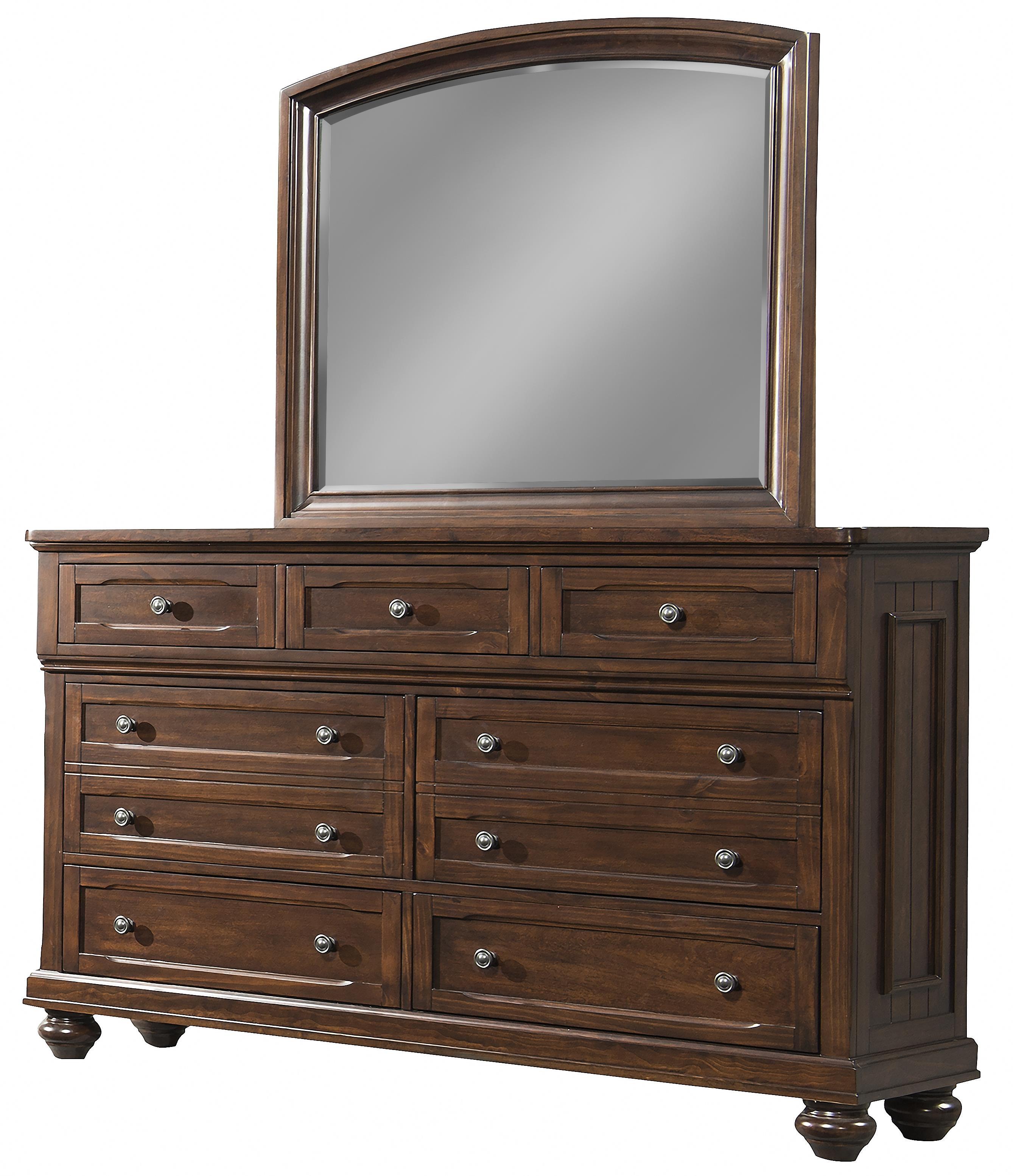 Klaussner International Whittington 7 Drawer Dresser And