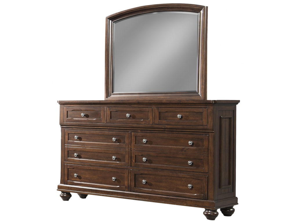 Klaussner International Whittington 7 Drawer Dresser And